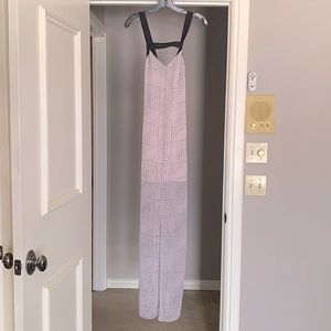 BCBG Generations sun dress. Faint purple pattern. Small